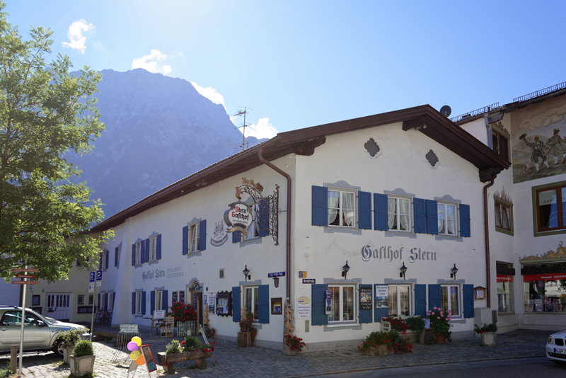 Gasthof Stern - Mittenwald - Haus Aussenansicht